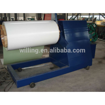 Hydraulic uncoiler machine for color steel sheet